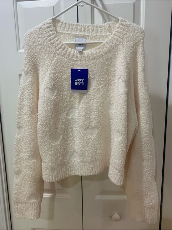 JoyLab Sweaters - JoyLab heart imprint cozy sweater XL